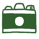 カメラのアイコン